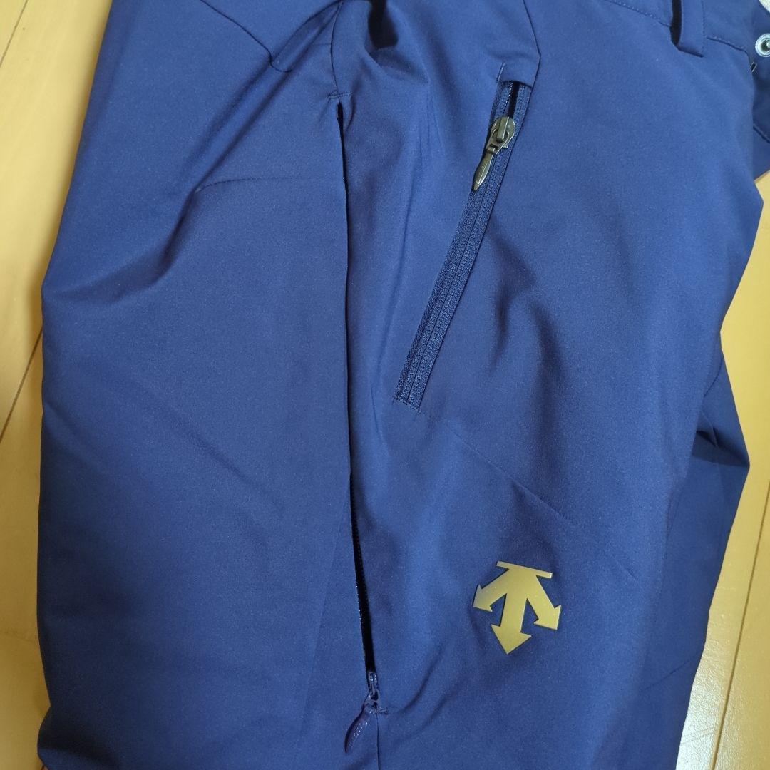 はっぱ　新品未使用　デサント　ネイビー スキーウェア　М　ズボン　パンツ