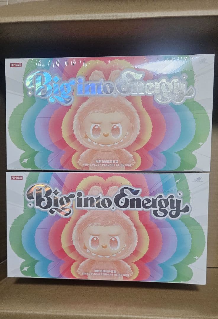 THEMONSTERS ビッグイントゥエナジー ぬいぐるみ アソートボックス2個