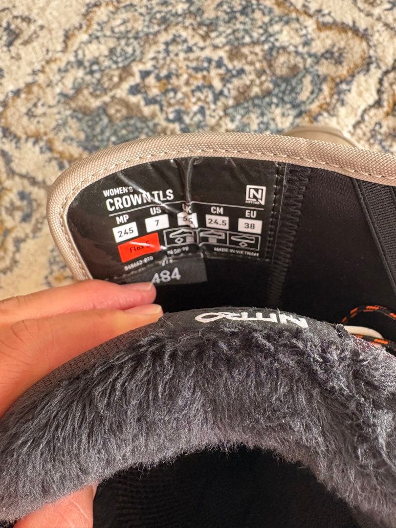 24.5cm 24-25 NITRO CROWN TLS カラー:SAND