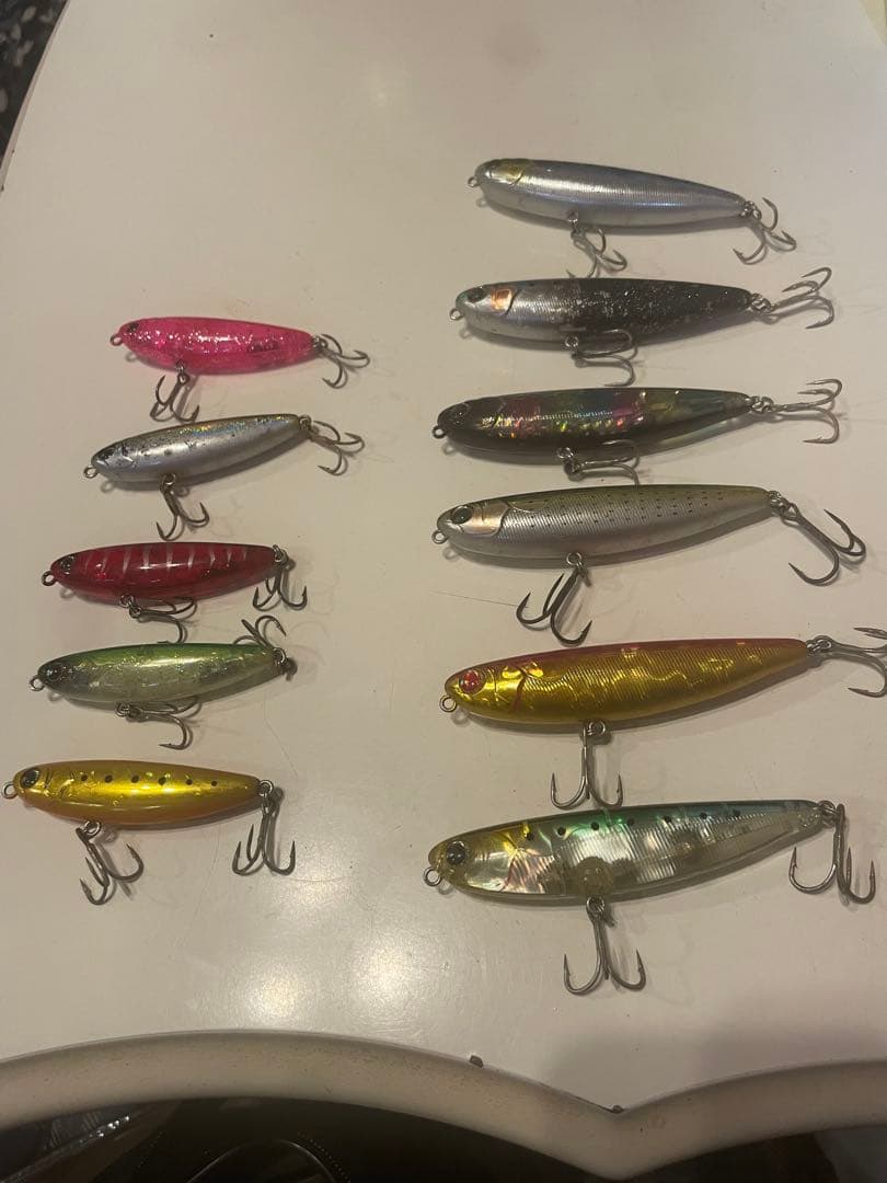 有名ルアー　シーバス　ブルーブルーなど