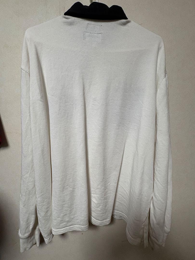 HYSTERIC GLAMOUR ラガーシャツ ホワイト