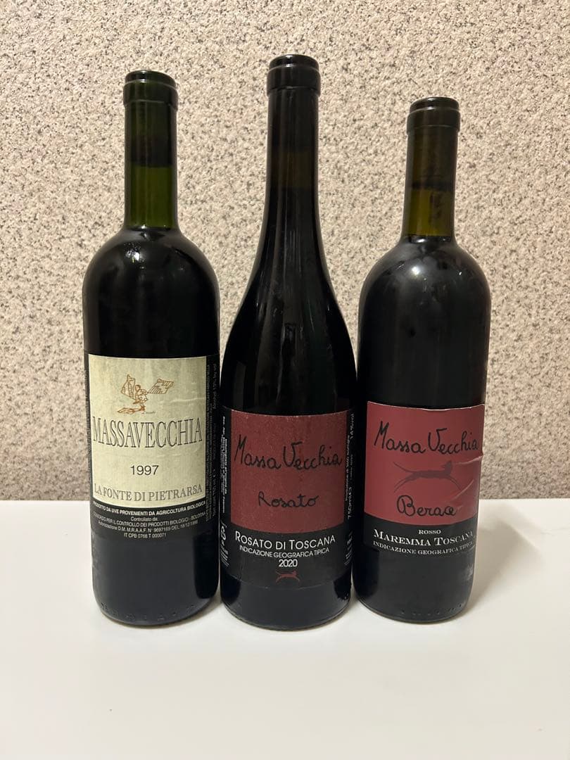 Massavecchia ラ•フォンテ•ディ•ピエトラルサ1997込み3本セット