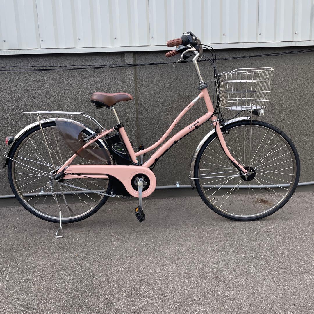 パナソニック電動アシスト自転車26インチピンク