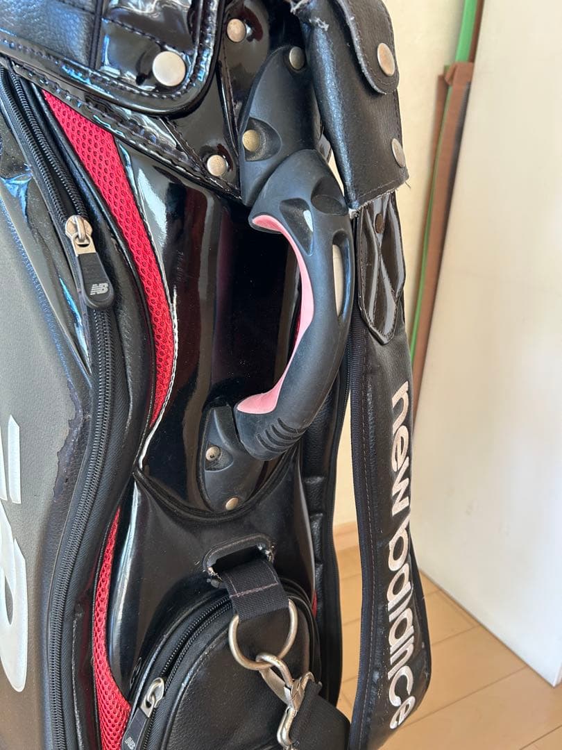 ニューバランス キャディバッグ、アイアンカバー、DR.FＷカバーセット