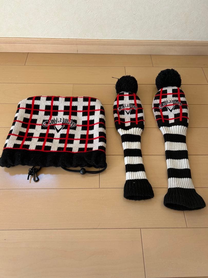 ニューバランス キャディバッグ、アイアンカバー、DR.FＷカバーセット