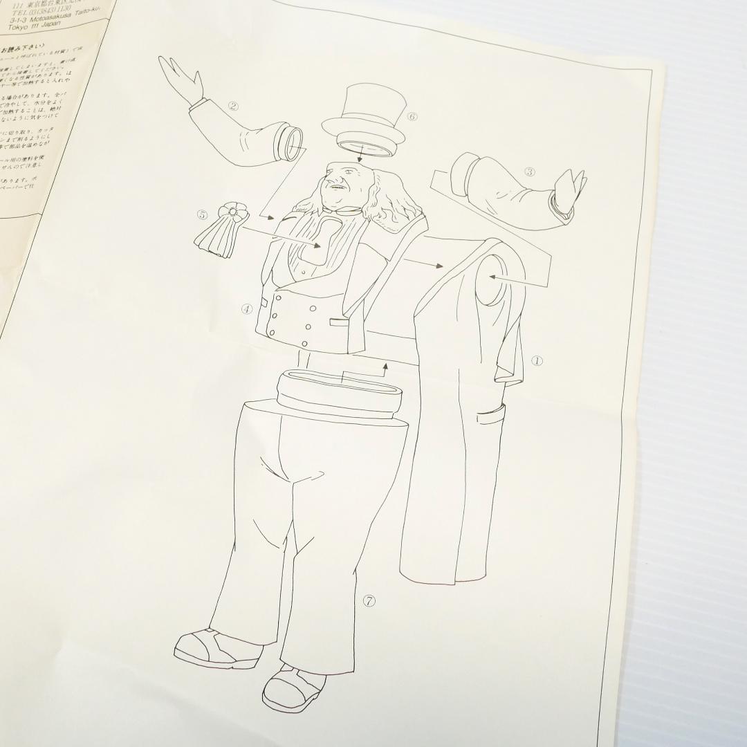 「バットマン リターンズ」１／６ペンギン　ソフビキット（ツクダホビー）