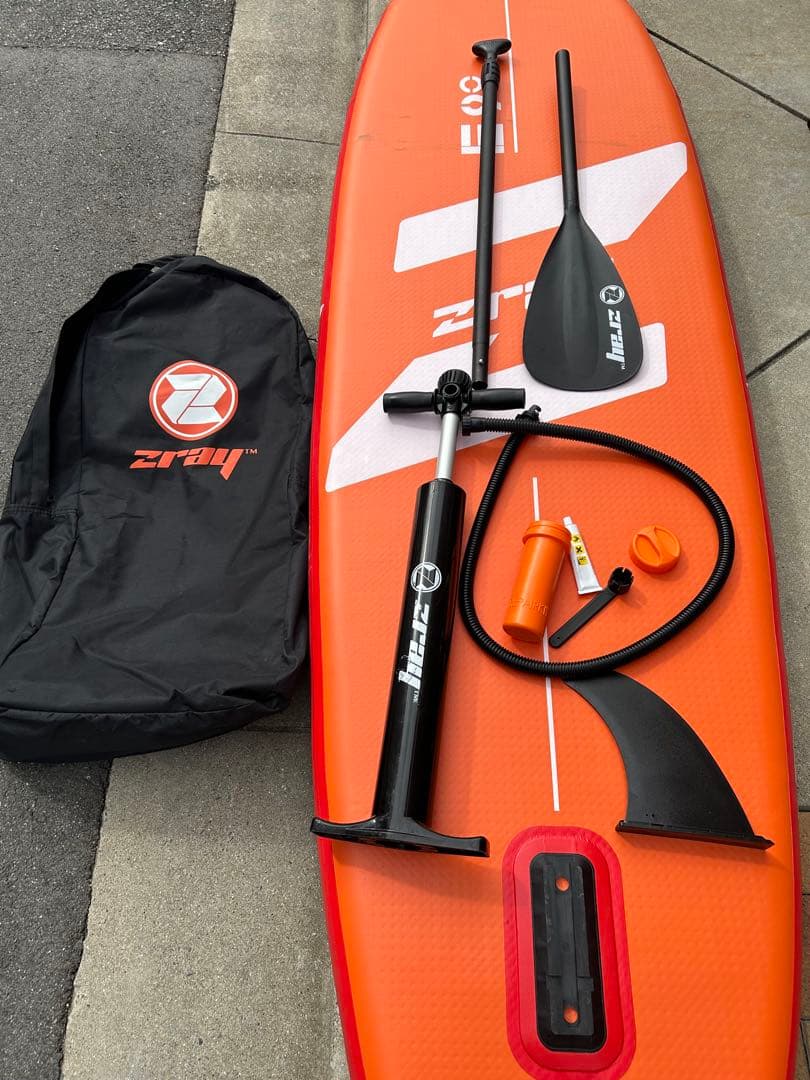 や*ん様 zray SUP スタンドアップパドルボードセット　オレンジ