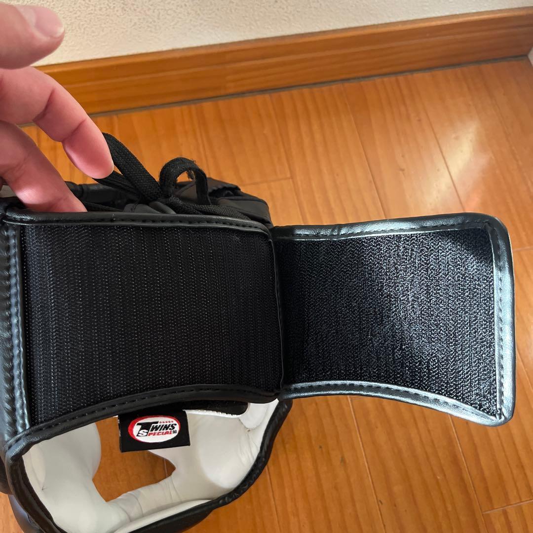 TWINS SPECIAL ヘッドギア 黒　Mサイズ
