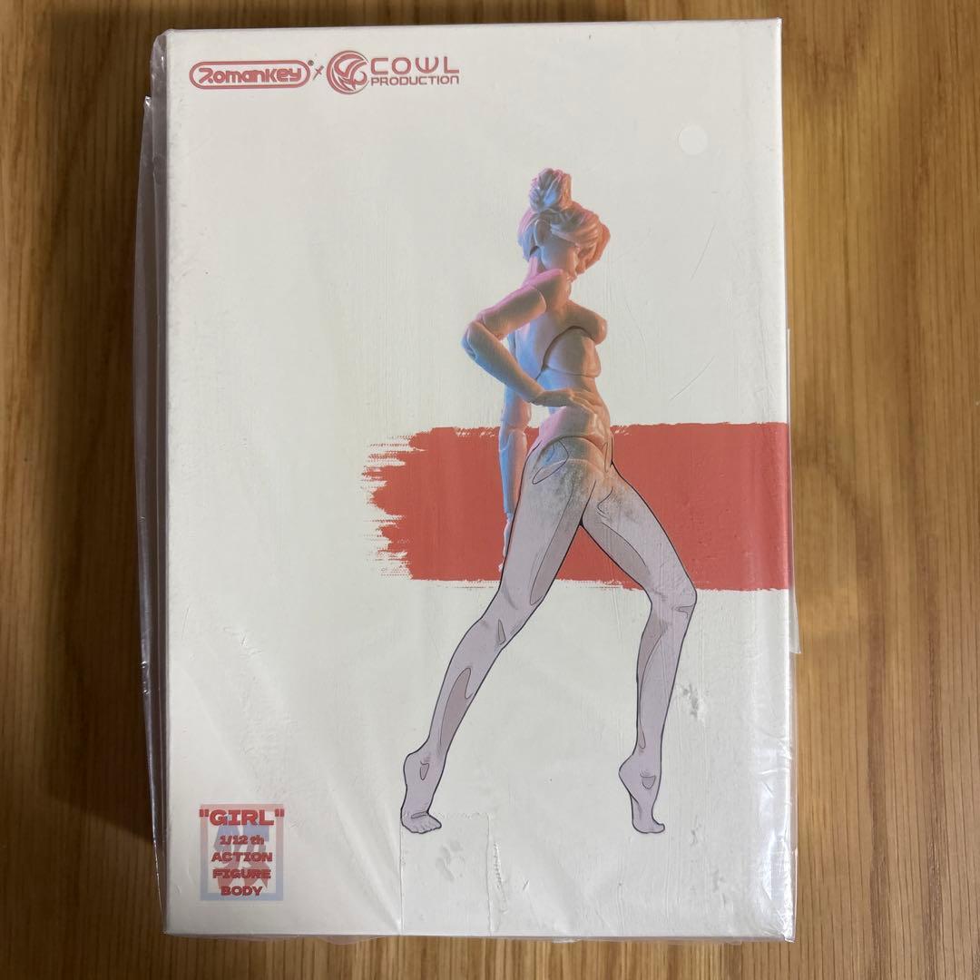 Romankey X COWL 1/12 超可動少女素体 白肌
