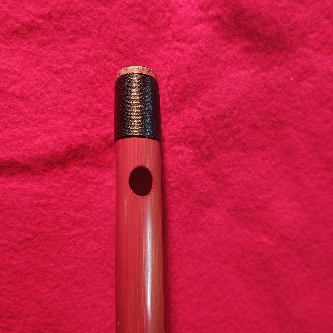 紫水 紫水流 樂人 篠笛 丸山糸巻 7穴7本調子　美品