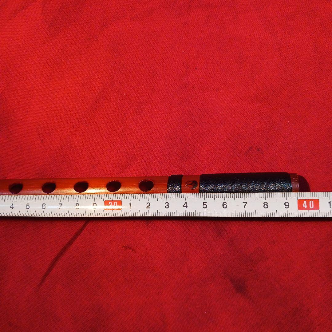 紫水 紫水流 樂人 篠笛 丸山糸巻 7穴7本調子　美品