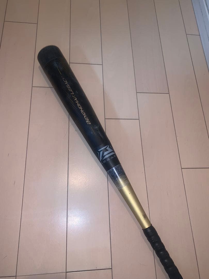 ミズノ 少年軟式バット 80㎝　2025年春夏モデル/黒金