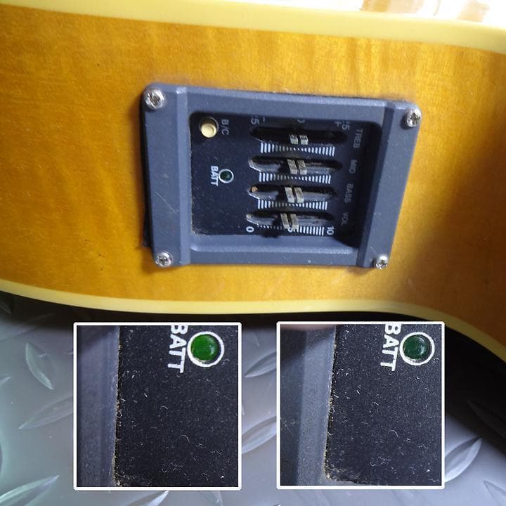 Vantage VB40CEF エレアコ アコースティック フレットレス ベース