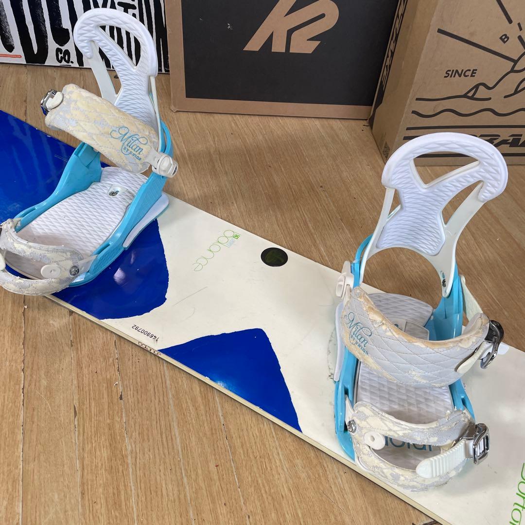 BURTON×UNION　バイン付きスノーボードセット　テリエモデル　バートン