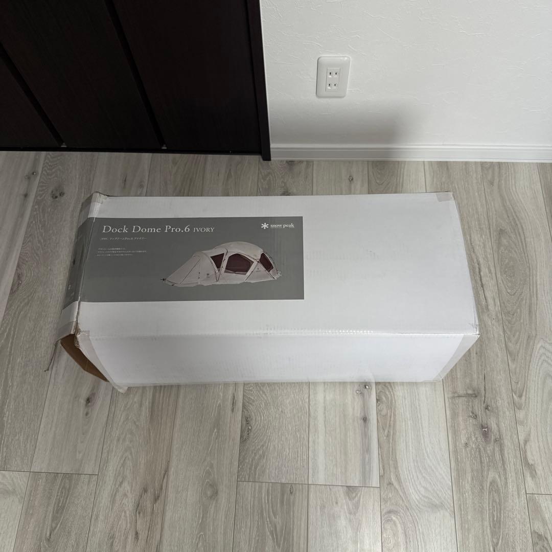 スノーピーク  peak テント ドックドームPro.6 アイボリー