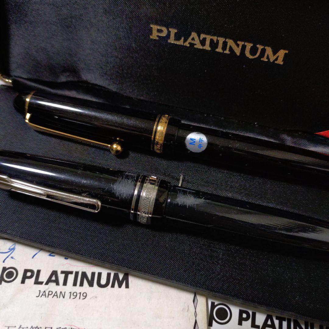 PLATINUM 万年筆 2本セット
