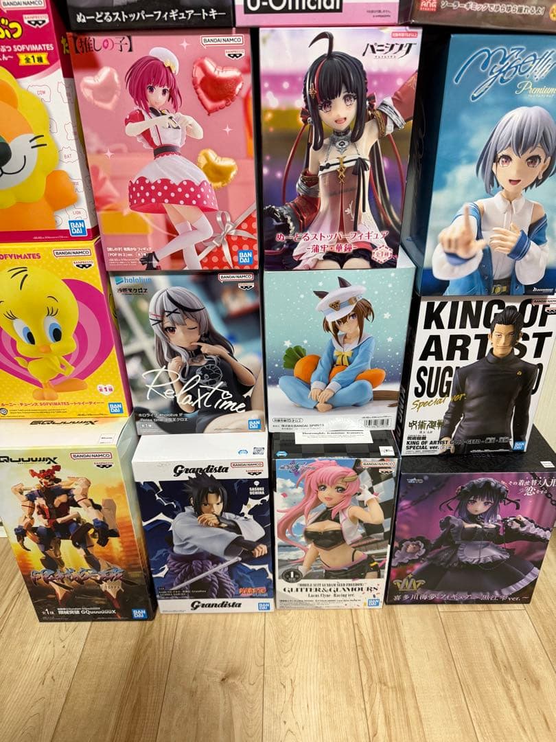 ナルト　呪術廻戦　ホロライブ　SPY×FAMILY など23個　フィギュア