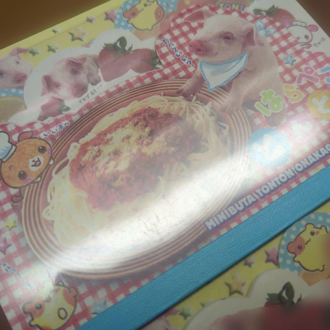 はらぺことんとん　メモ帳　平成レトロ　女児　中古　難あり