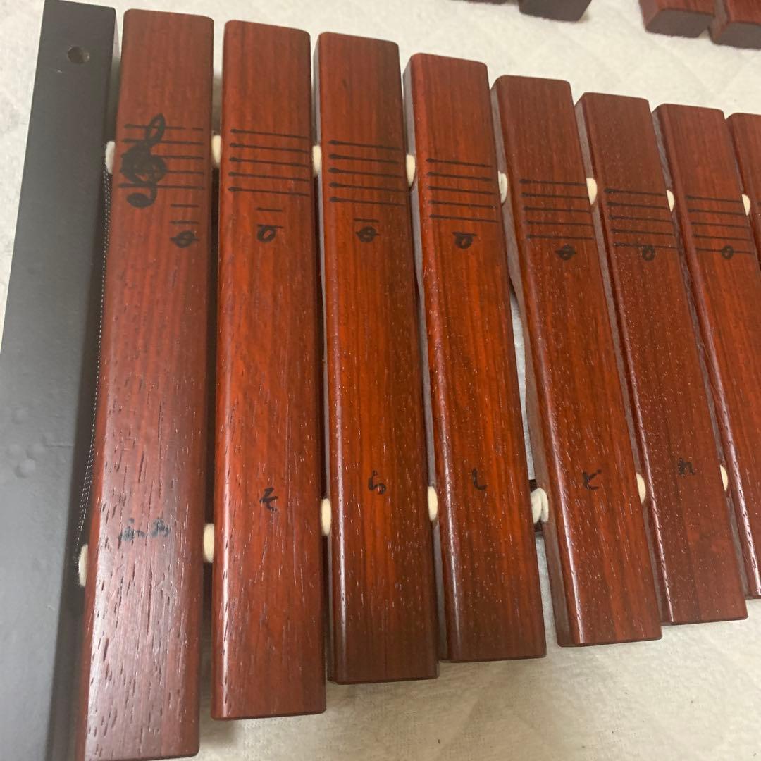 YAMAHA ヤマハ　TX-6 32音　 シロフォン 卓上木琴【マレット付】