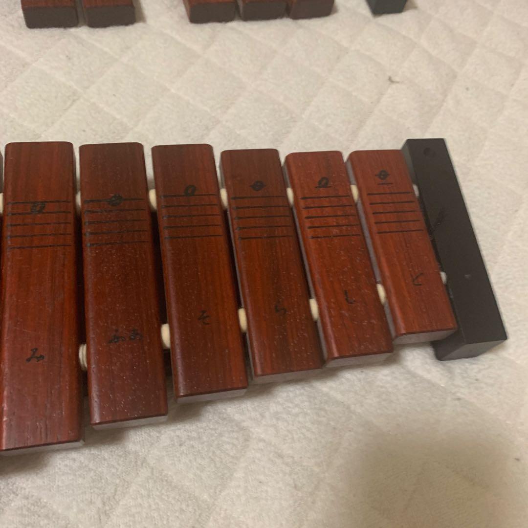 YAMAHA ヤマハ　TX-6 32音　 シロフォン 卓上木琴【マレット付】