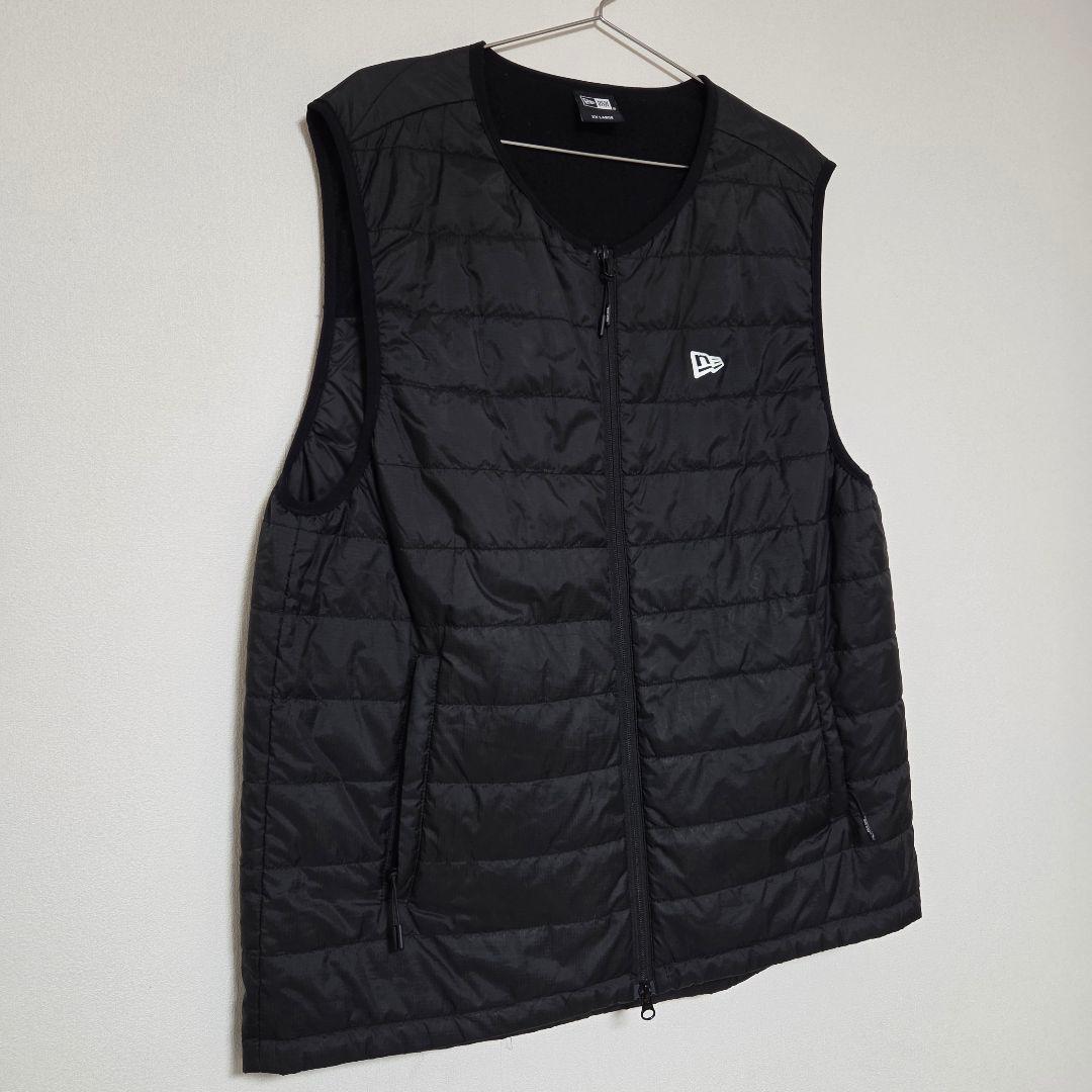 ★美品★NEW ERA ニューエラ ブラック ゴルフベスト XXL