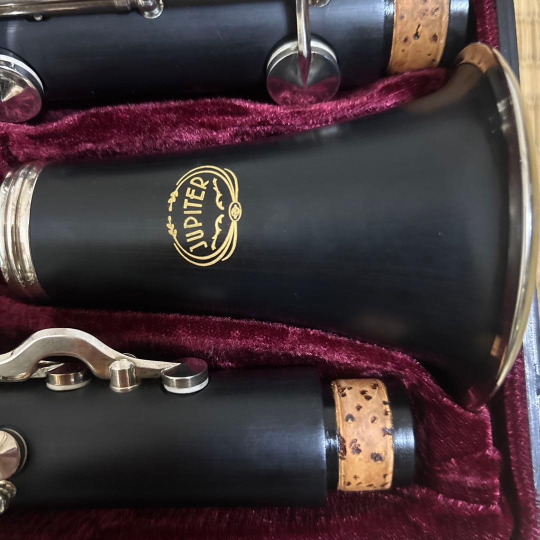 ジュピタークラリネットＪＣＬ６３１クラリネット本体 黒色 ケース付き