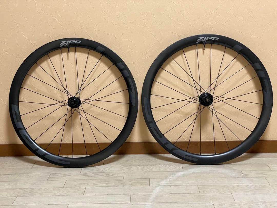 【良品】Zipp 303 S Tubeless Disc 前後セット シマノ
