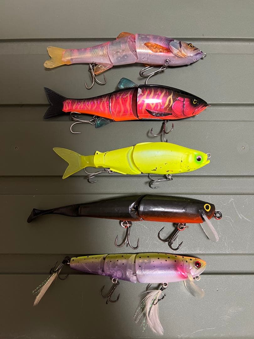 ビッグベイトルアー 5個セット