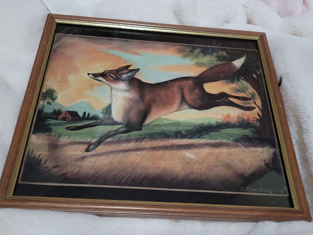 D. Lacey-Derstine、D レイシー ダースティン きつねの絵