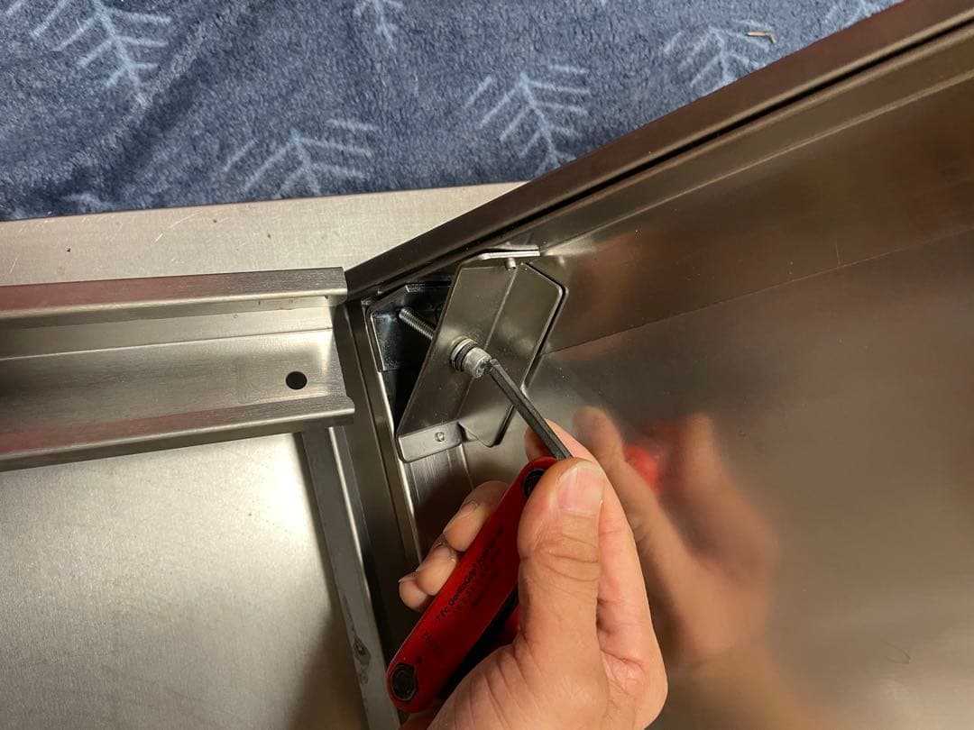 業務用調理台 下棚付き 1200mm