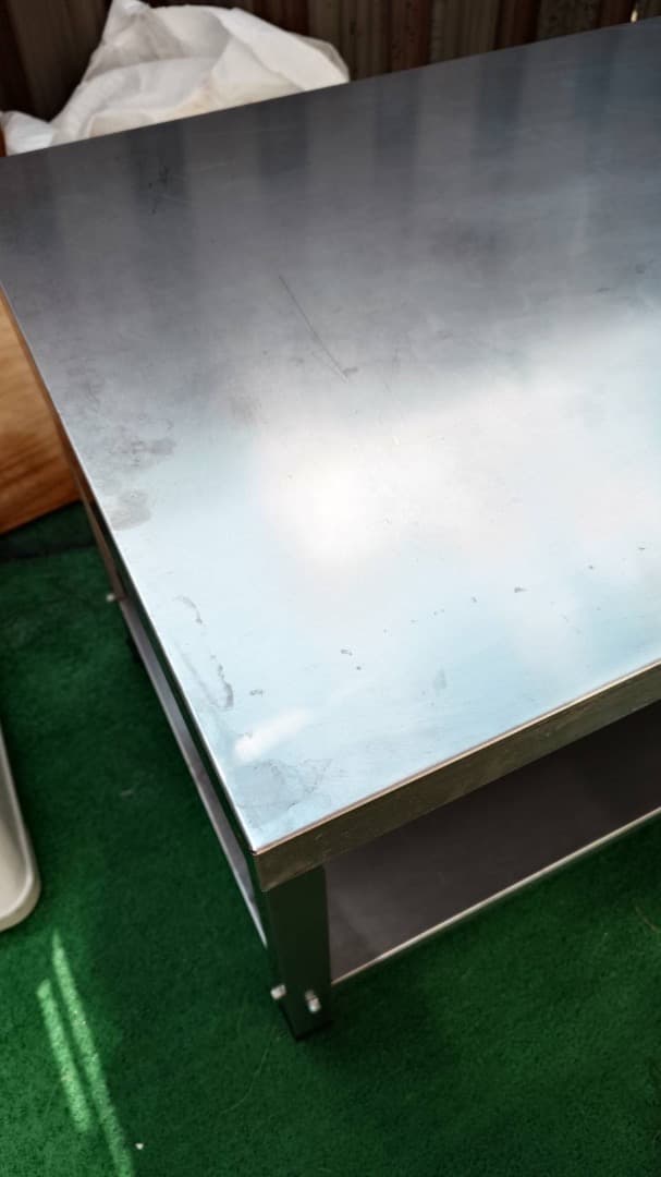 業務用調理台 下棚付き 1200mm