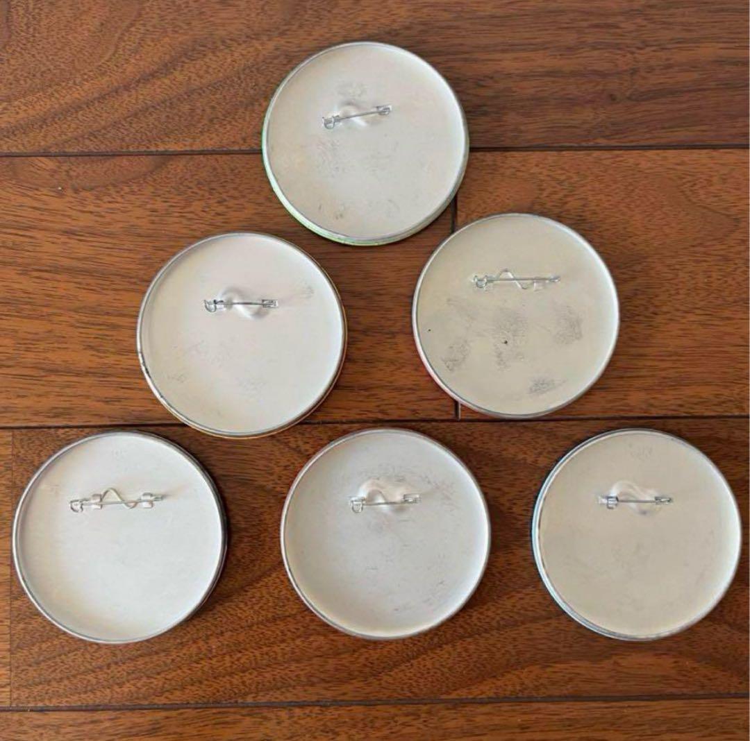 【限定】ディズニーワールド フロリダ 缶バッチ 6個　セット