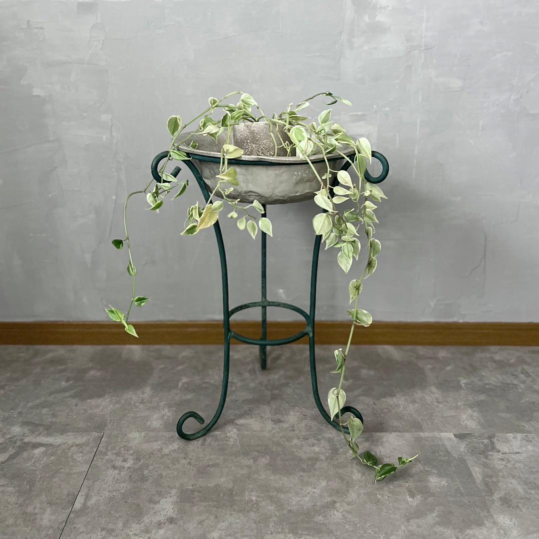 アンティーク アイアン 医療用 手洗いスタンド フラワースタンド 花台