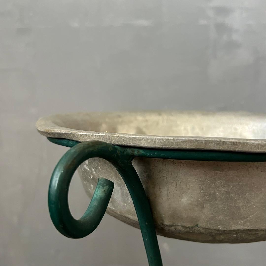 アンティーク アイアン 医療用 手洗いスタンド フラワースタンド 花台