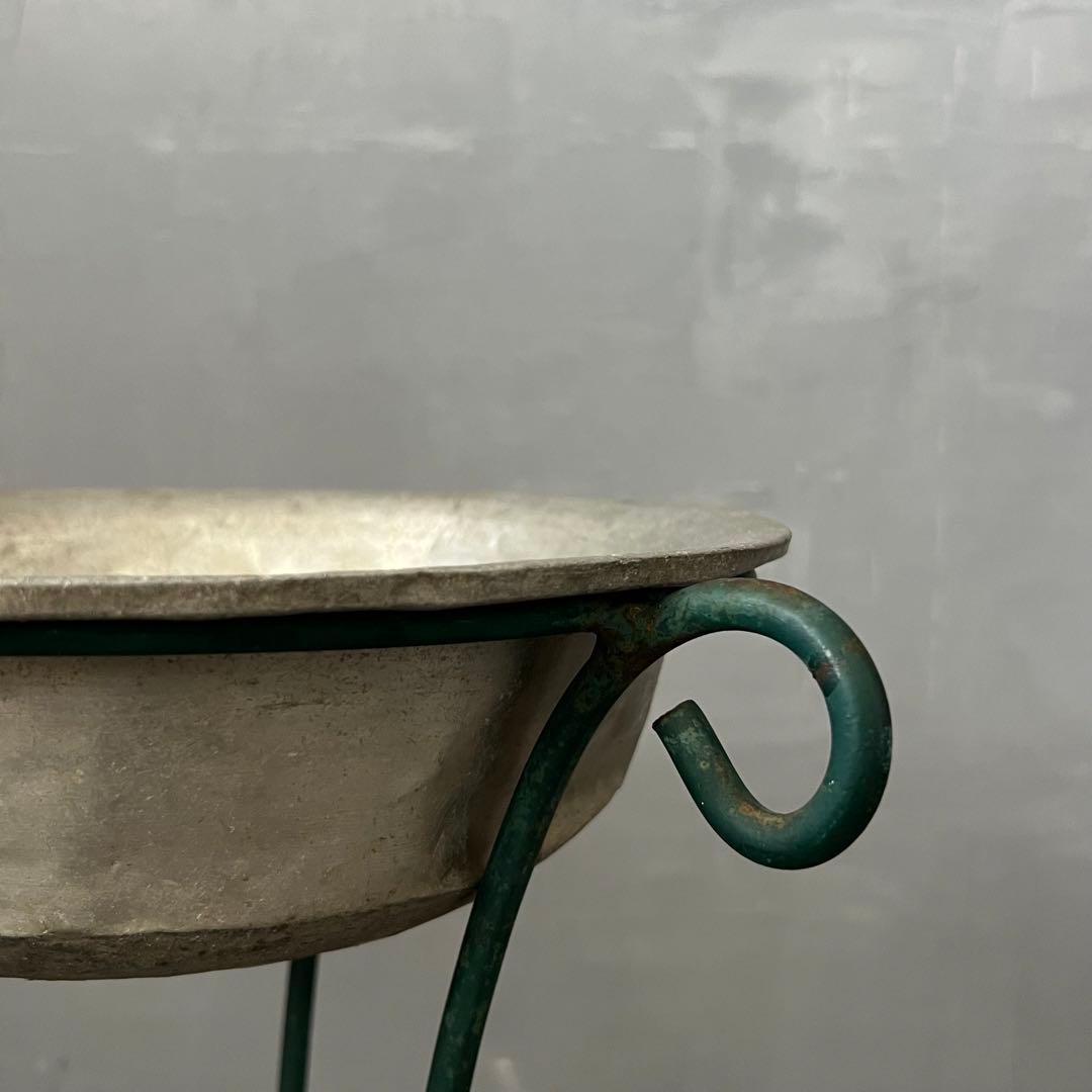 アンティーク アイアン 医療用 手洗いスタンド フラワースタンド 花台