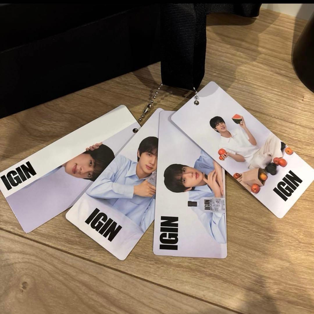 日本限定 IGIN ジャパンエディション ボトルネックタグ付き フォトカード