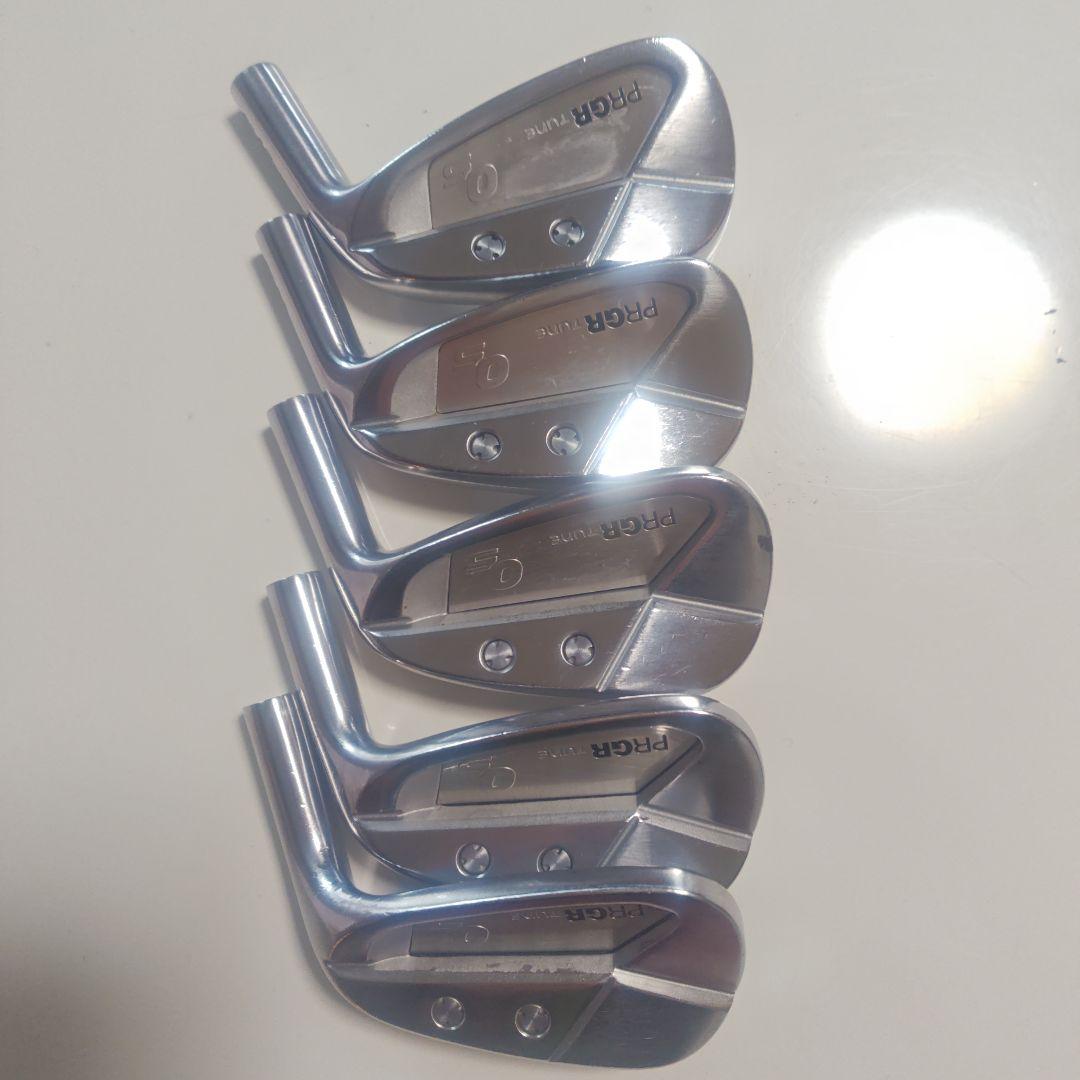 PRGR Tune 0.5 アイアンセット 　ヘッドのみ