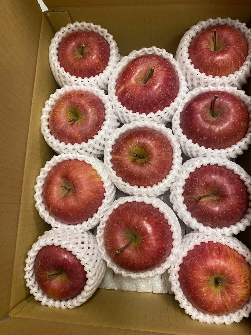 山形県産　厳選サンふじ3kg 3箱同梱その②