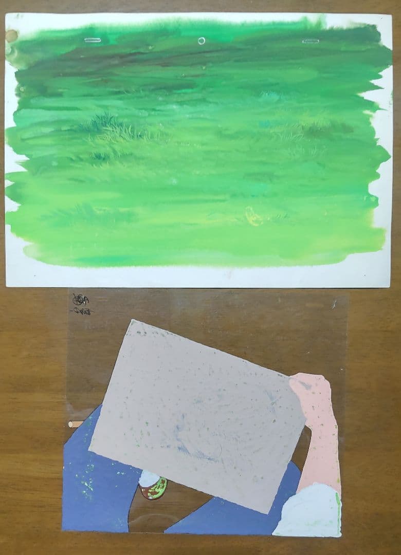 牧場の少女カトリ　セル画、レイアウト、原画