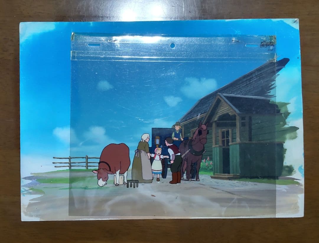 牧場の少女カトリ　セル画、レイアウト、原画