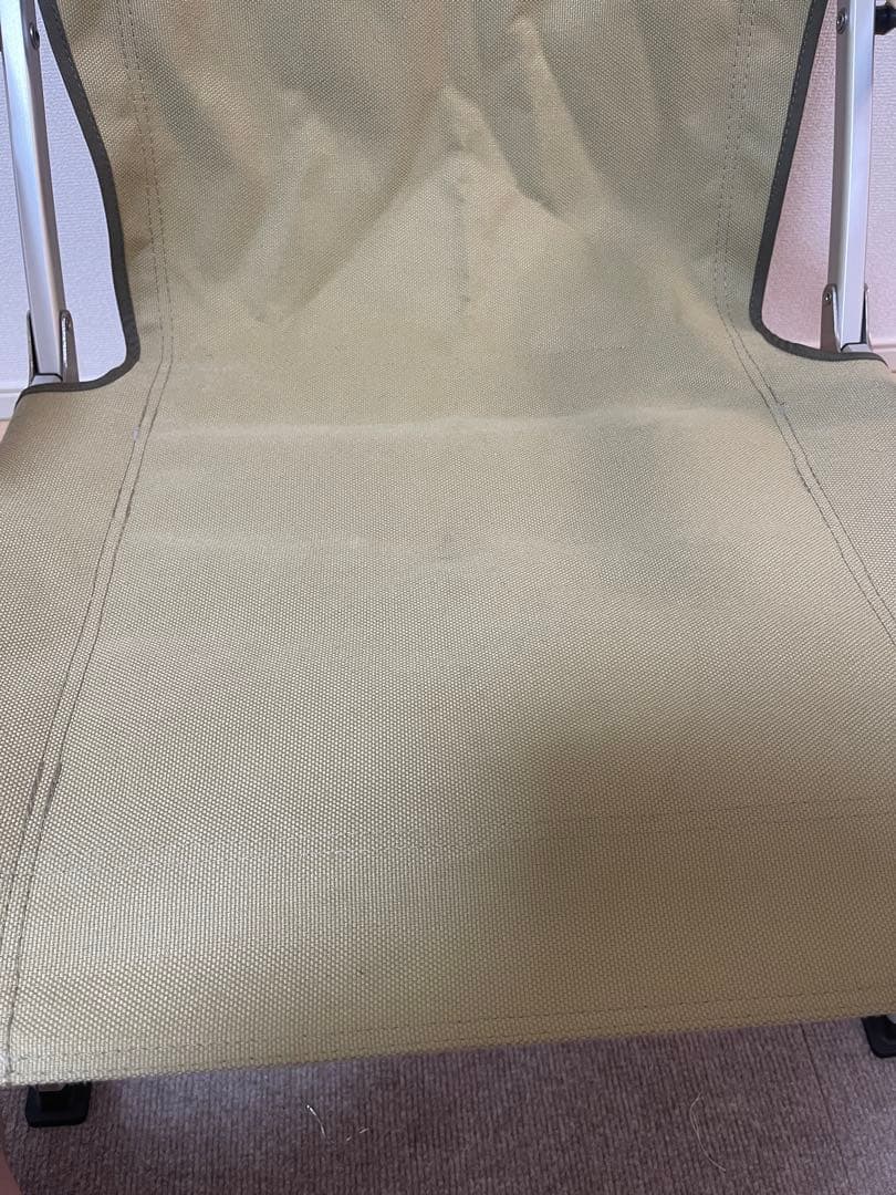 【美品】スノーピークローチェア30 カーキ色2個セット