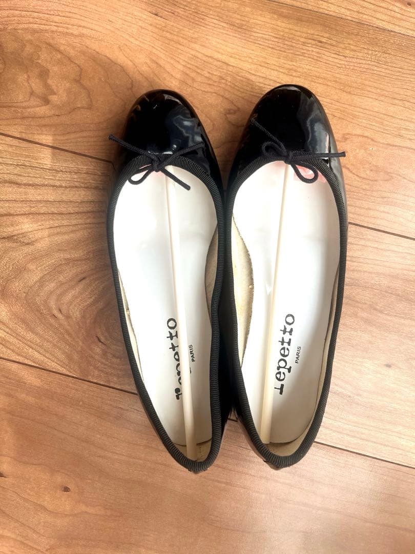 美品　Repetto バレエシューズ　NOIR(黒)