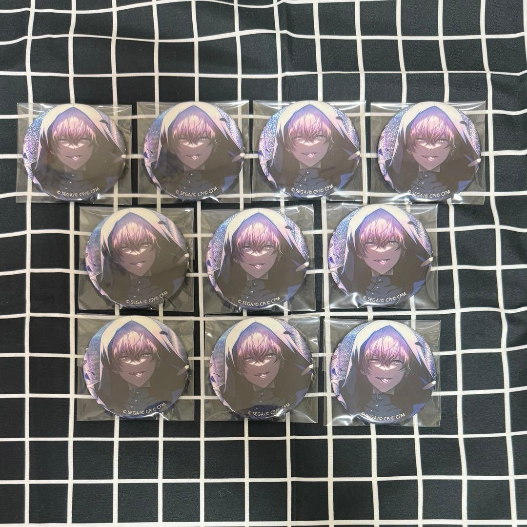 プロセカ グリ缶 グリッター缶バッジ 5B 5b 東雲彰人 10点セット 黒百合
