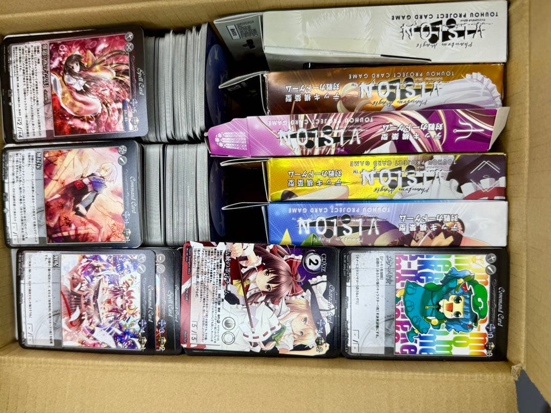 .*イ様 VISION 東方Projectカード　トレーディングカード　箱込3.