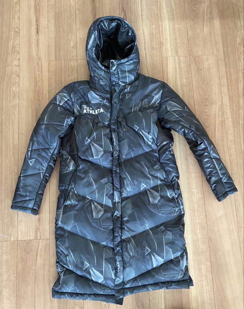 ATHLETA ジオメトリックパターン ベンチコート