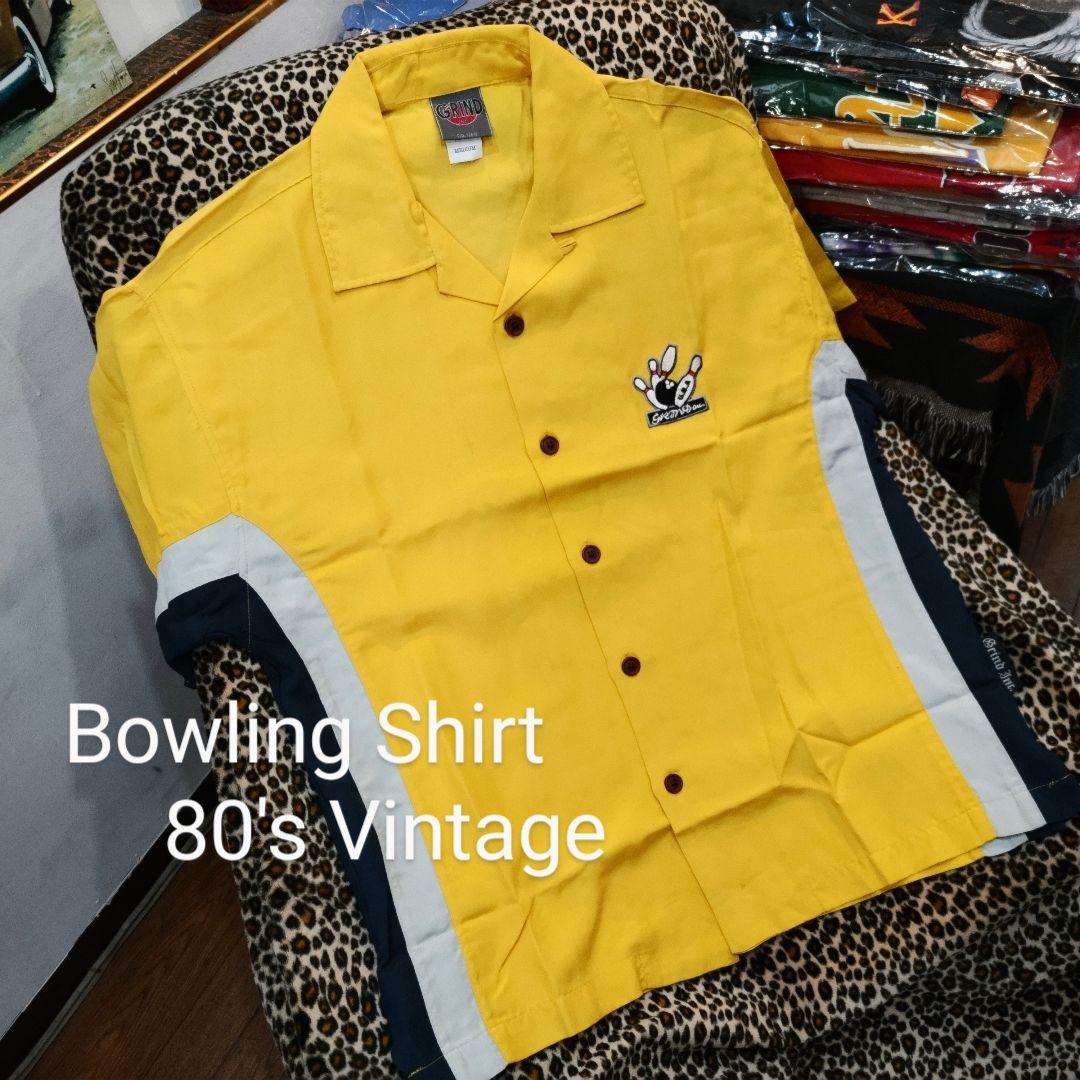 激レア！ ボウリングシャツ 80's Vintage 新品