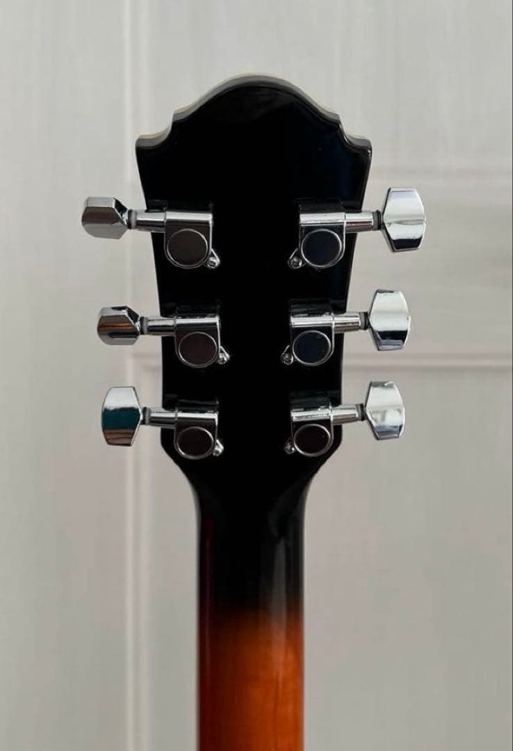 (中古) セミアコ　エレキギター (メーカー不明)サンバースト