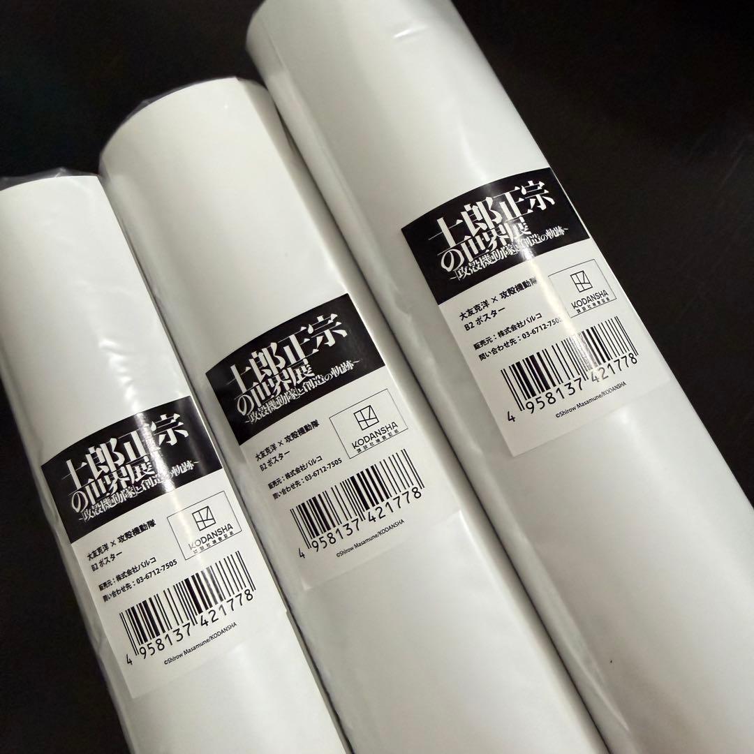 士郎正宗の世界展 大友克洋 攻殻機動隊 ポスター B2サイズ AKIRA　1点