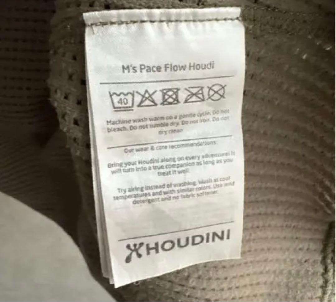 HOUDINI M’S ペースフロー フーディー