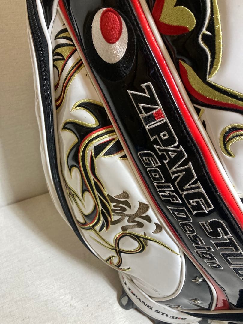 希少　ZIPANG STUDIO 琉球ゴルフ　ドラゴンキャディバッグ